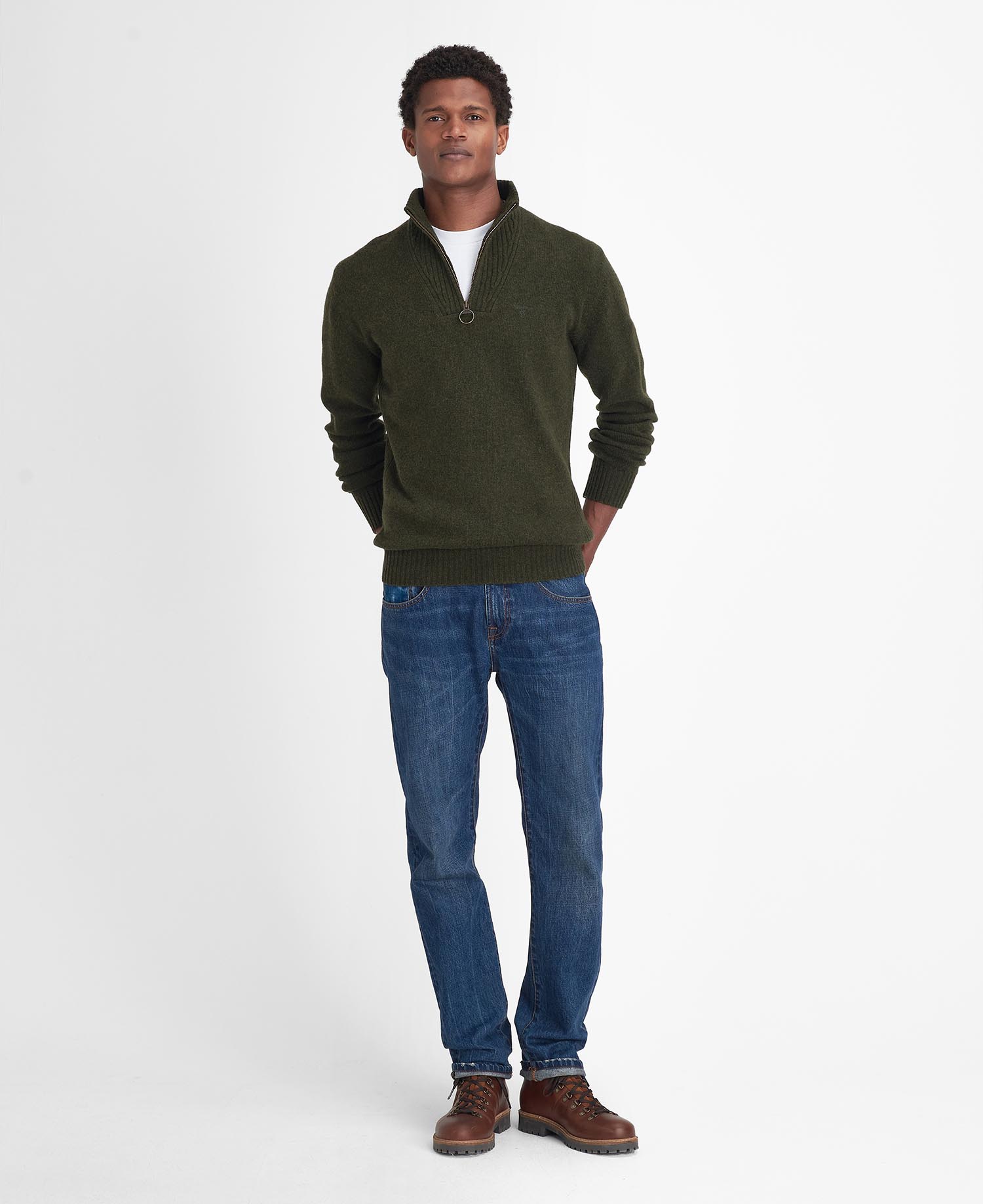 Essential Half-Zip Jumper image number 1