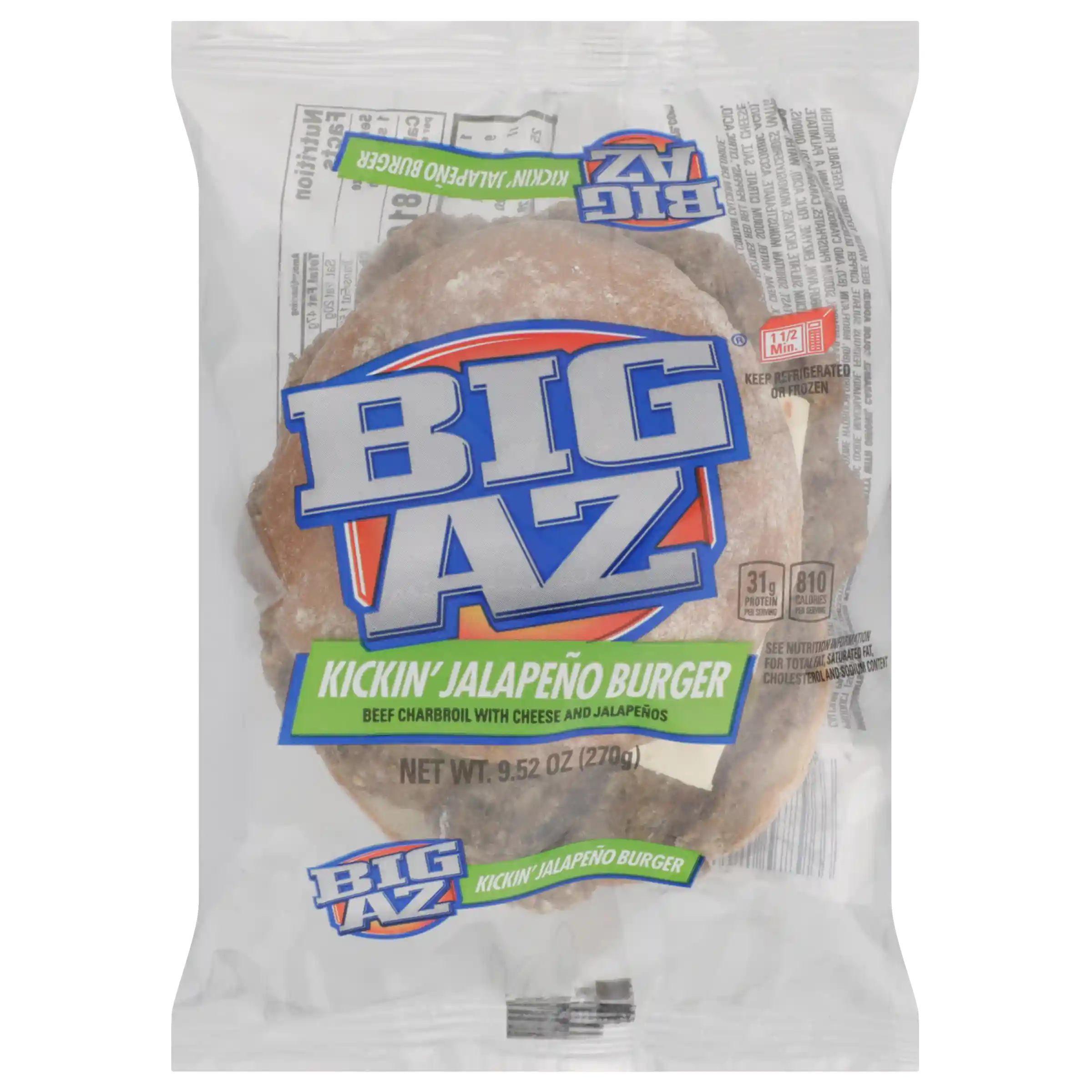 Big AZ® Jalapeno Charbroil Beef Cheeseburger_image_3