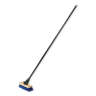 NSN7920016827630, AbilityOne®, SKILCRAFT FlexSweep, 10in, Deck Brush w/Handle, Polypropylene Bristles, Blue/Black