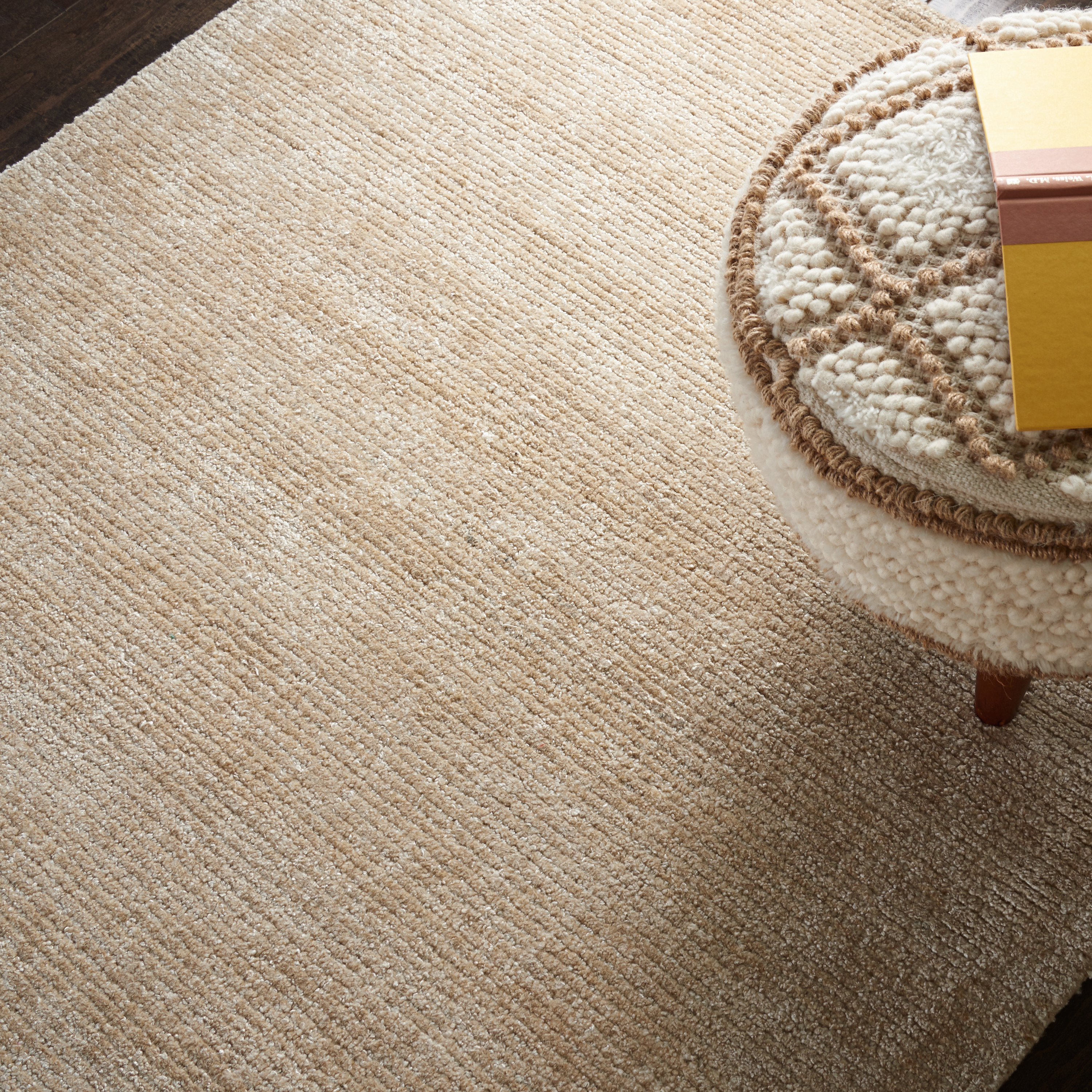 Nourison Weston 3'9" x 5'9" Linen Modern Indoor Rug