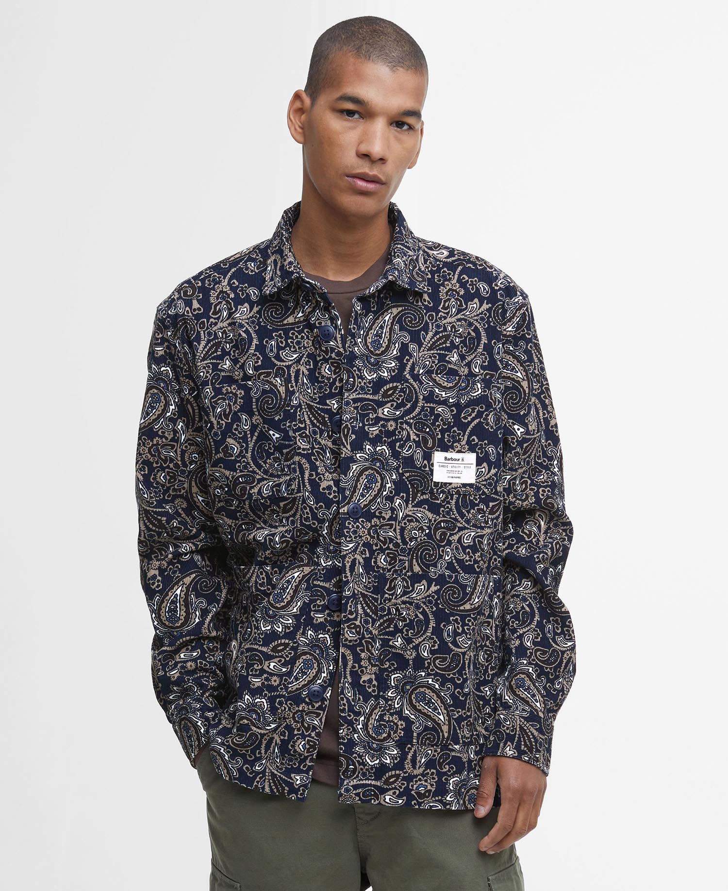 Brignall Cord Overshirt image number 0