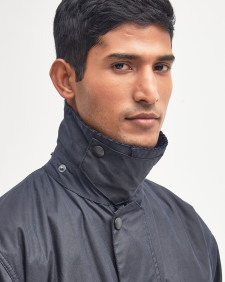 Border® Waxed Jacket Classic Navy
