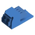 Mini-Com® LC SM Sr/Sr Adapter Module, Blue
