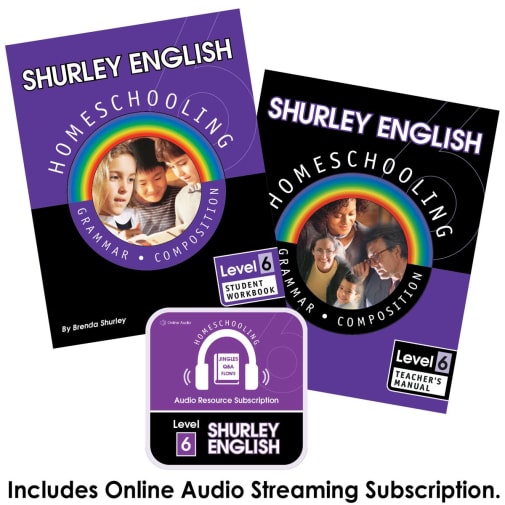Shurley English Homeschool Kit Level 6