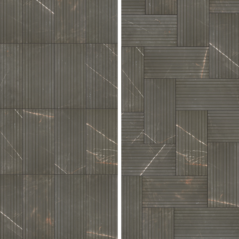 Istanbul Strata Night 6-7/8 in. x 14 in. Porcelain Floor and Wall Tile