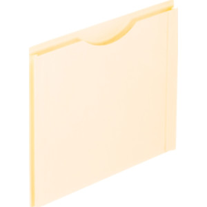 Manila File Jacket, 1" Expansion, Letter Size, Box of 50