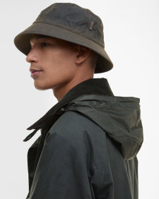 Giacca cerata Bedale oversize Barbour x Crocs 