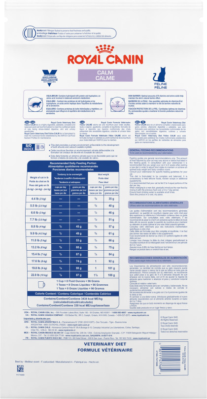 Royal Canin Veterinary Diet Feline Calm Dry Cat Food