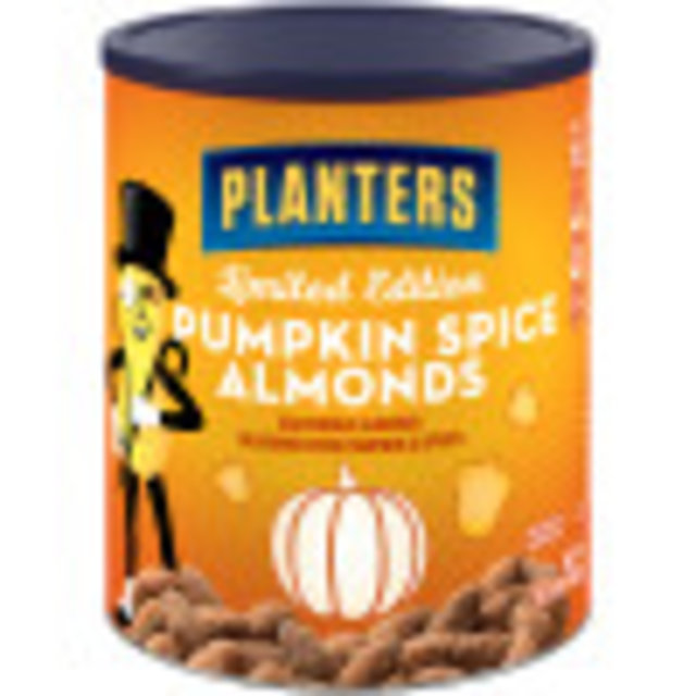 PLANTERS Pumkin Spice Almonds 15.25 oz Can image