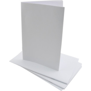 Blank Paperback Books, 5.5" x 8.5", White, Pack of 20