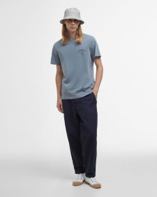 Hickling Logo T-Shirt Washed Gunmetal