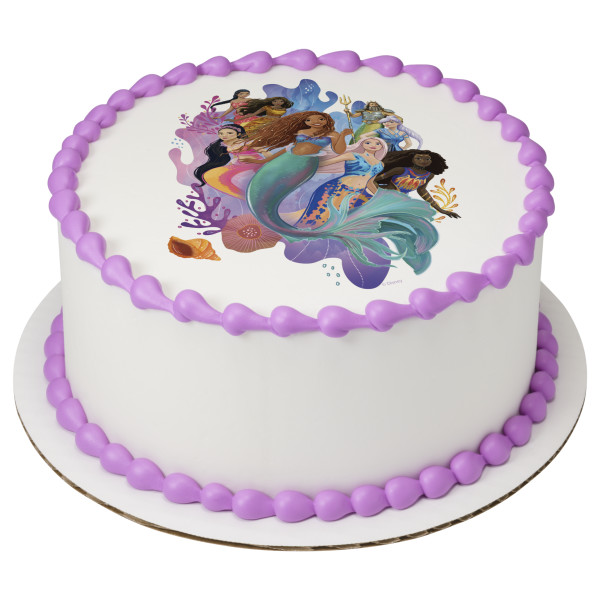 Disney's The Little Mermaid Sisters of the Sea PhotoCake® Edible Image®