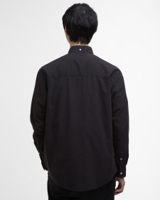 Camicia oversize in popeline tinto in capo 