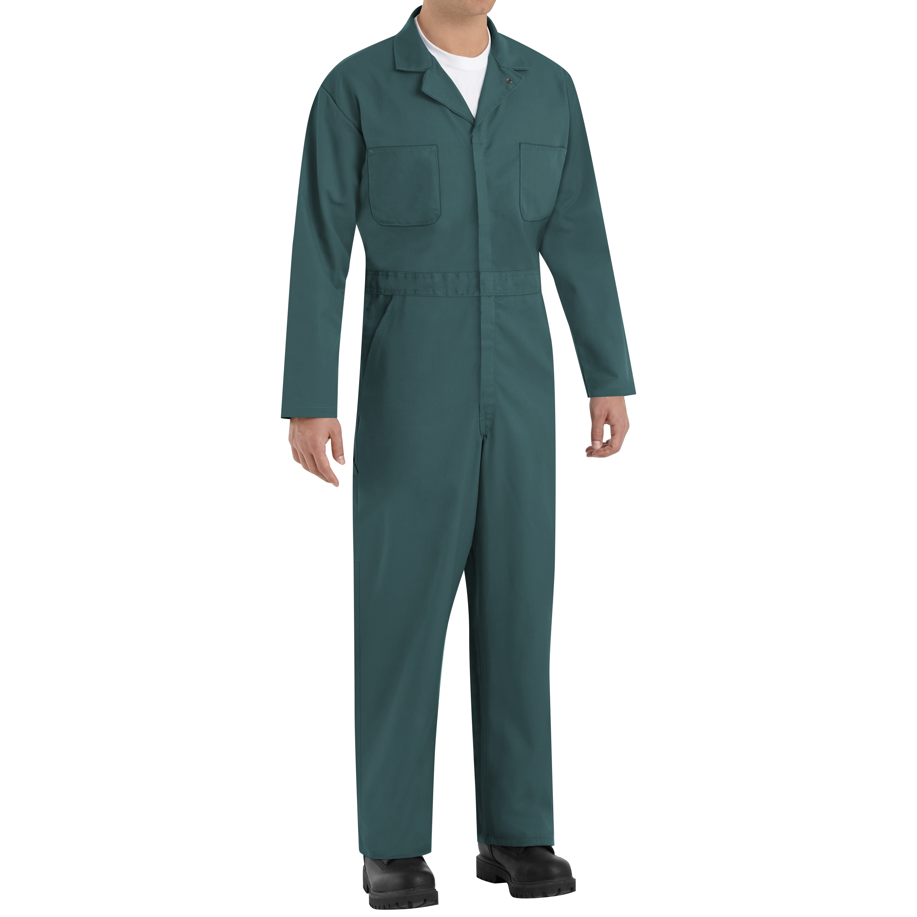 Red Kap Twill Action Back Coverall with Chest Pockets - Picture 27 of 32