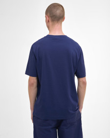 Mass Graphic T-Shirt Pigment Navy