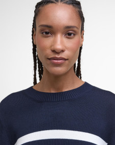 Demi Striped Crew Neck Jumper 