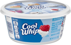 Cool Whip Reduced Fat Whipped Topping, 8 oz Tub image