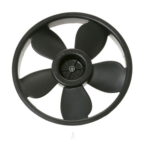 RANGE HOOD FAN BLADE WITH SPRING BAND