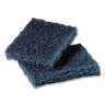 3M, Scotch-Brite, Extra Heavy Duty Pot 'N Pan Scour Pad 88, Rectangle, 3.5"x5", Blue