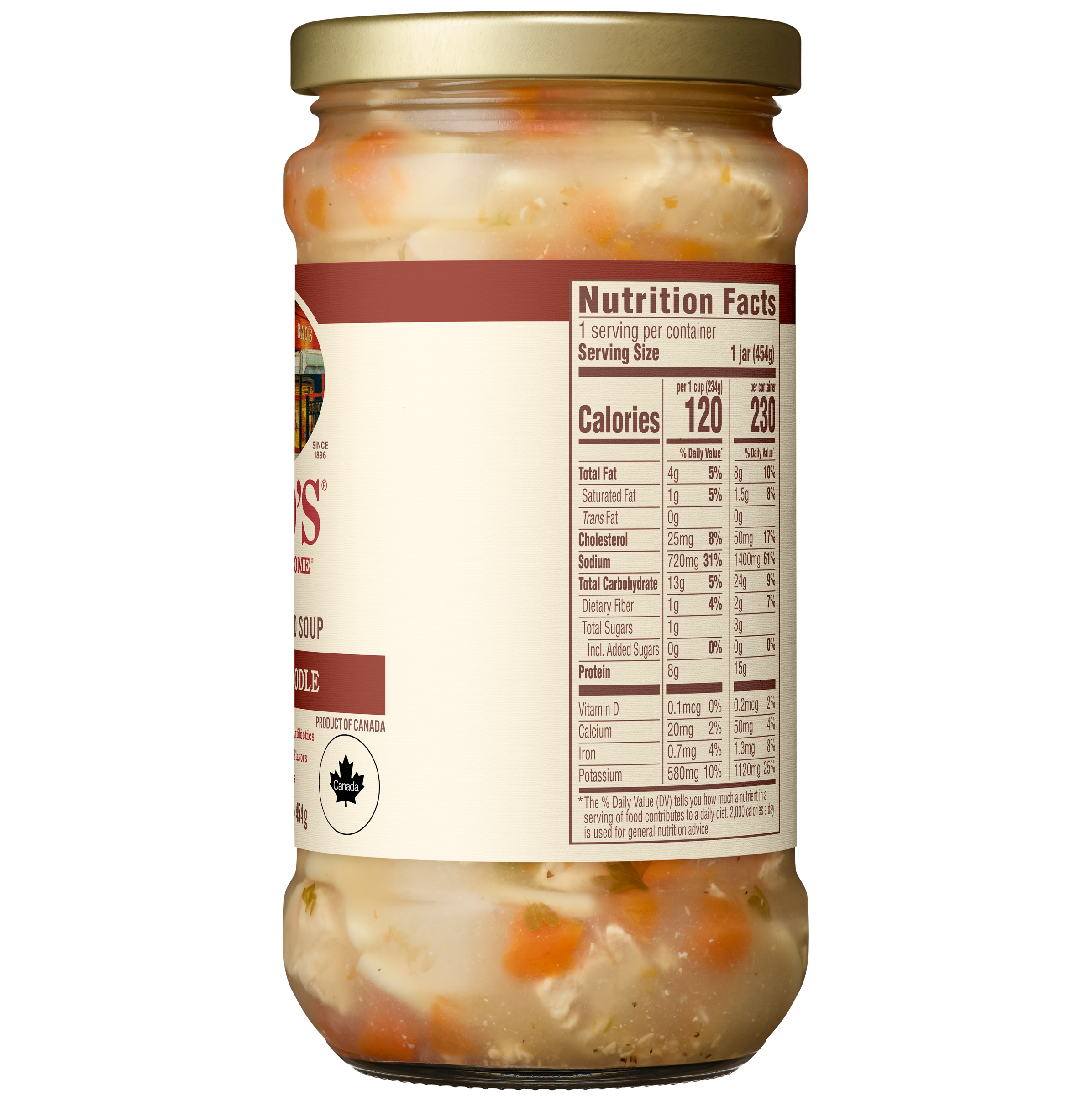 Chicken Noodle Soup, 16 oz - Right Image
