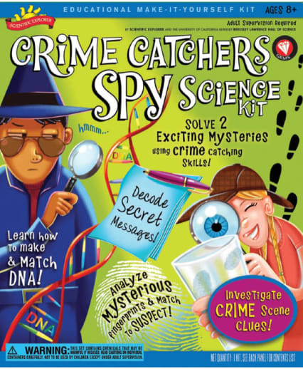 Crime Catchers Spy Science Kit