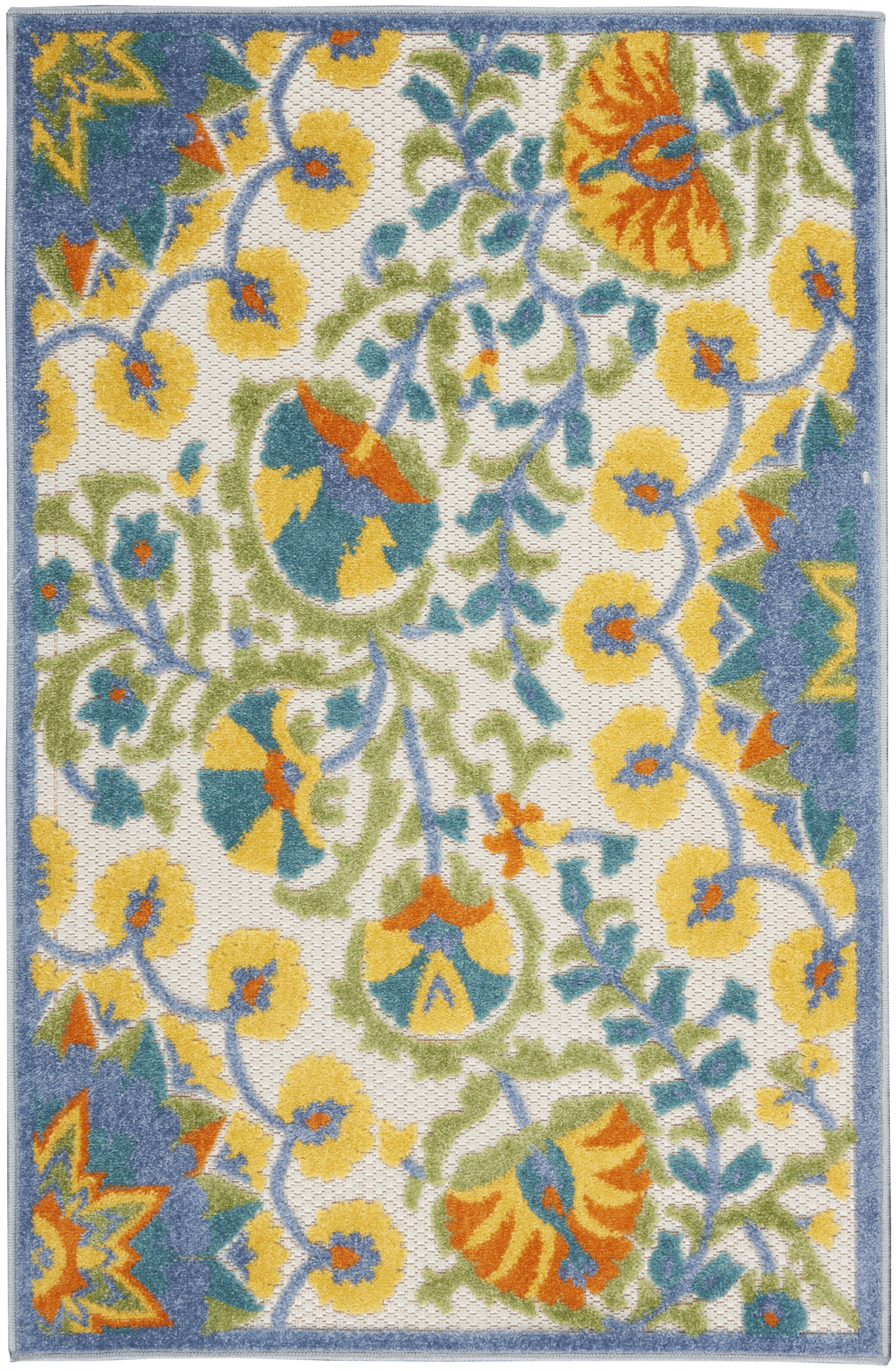 Nourison Aloha 2'8" x 4' Multicolor Transitional Rug