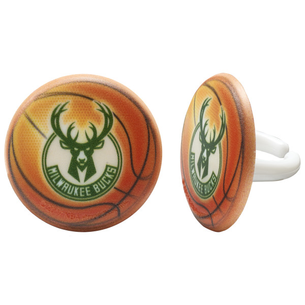 NBA Team Basketball Cupcake Rings