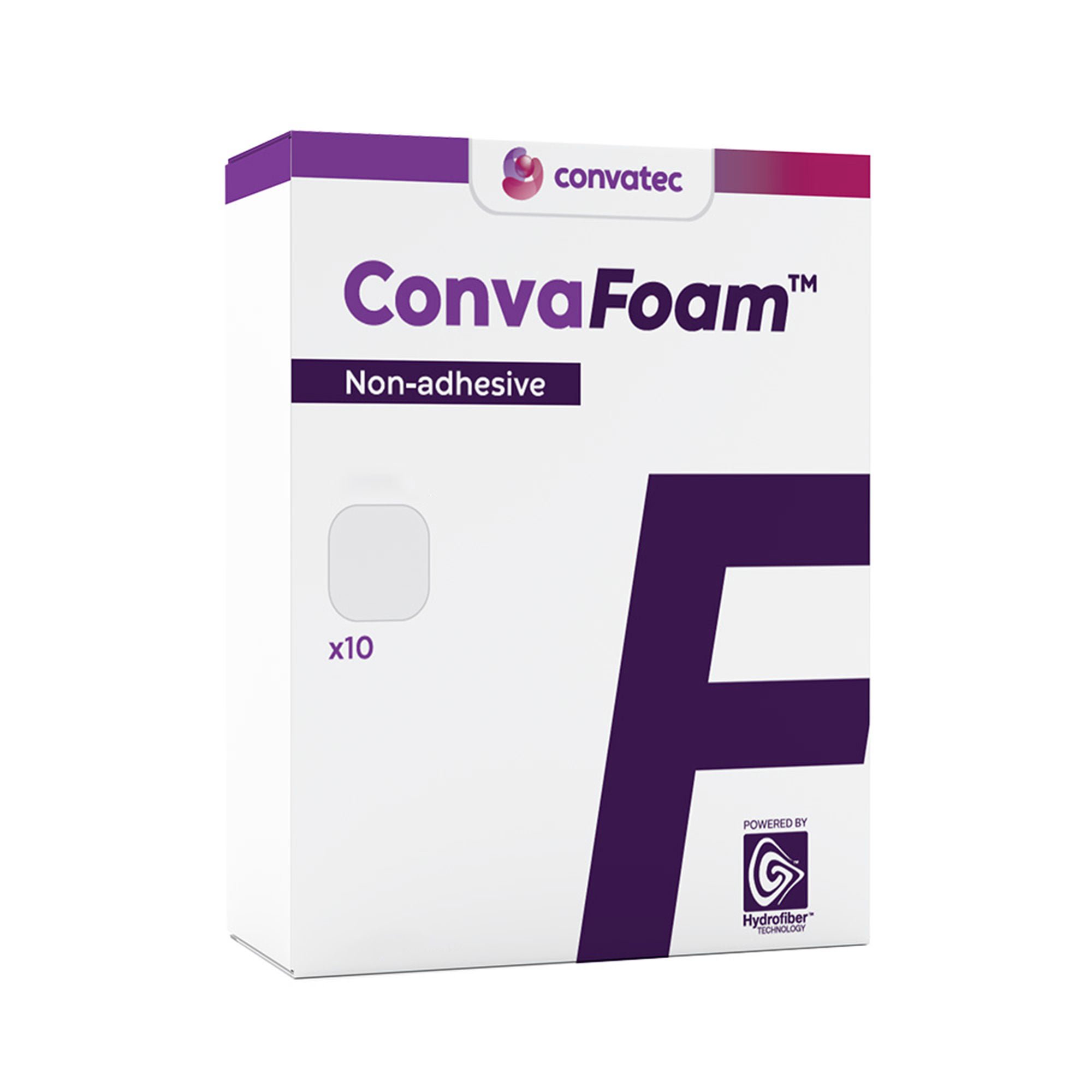 ConvaTec DRESSING, WOUND CONVAFOAM N/ADH 10X10CM (10/BX)