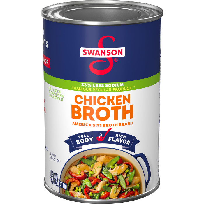 33% Less Sodium Chicken Broth