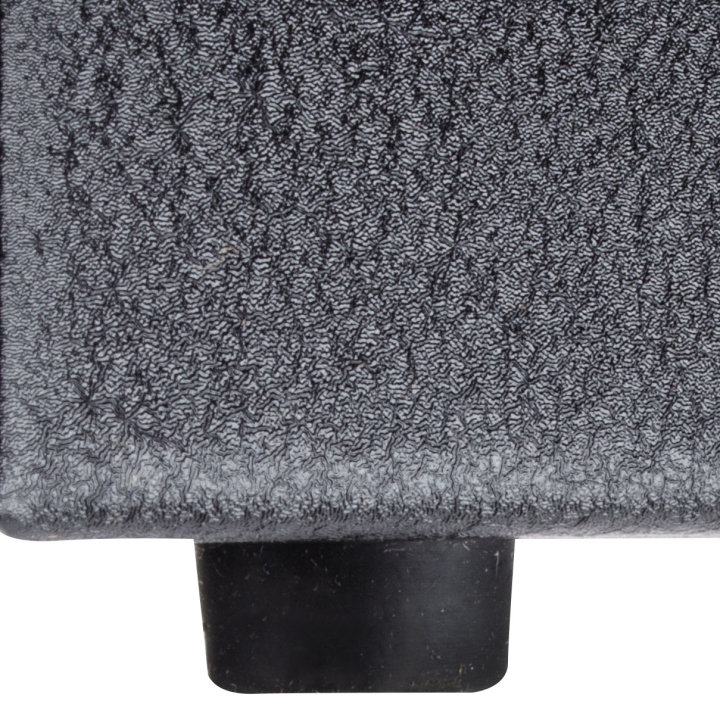 One-sided wrapped straw dispenser in black