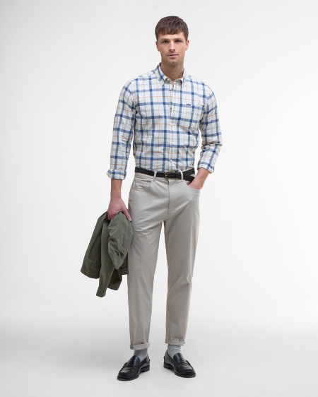 Camicia Rawley a maniche lunghe leggermente aderente