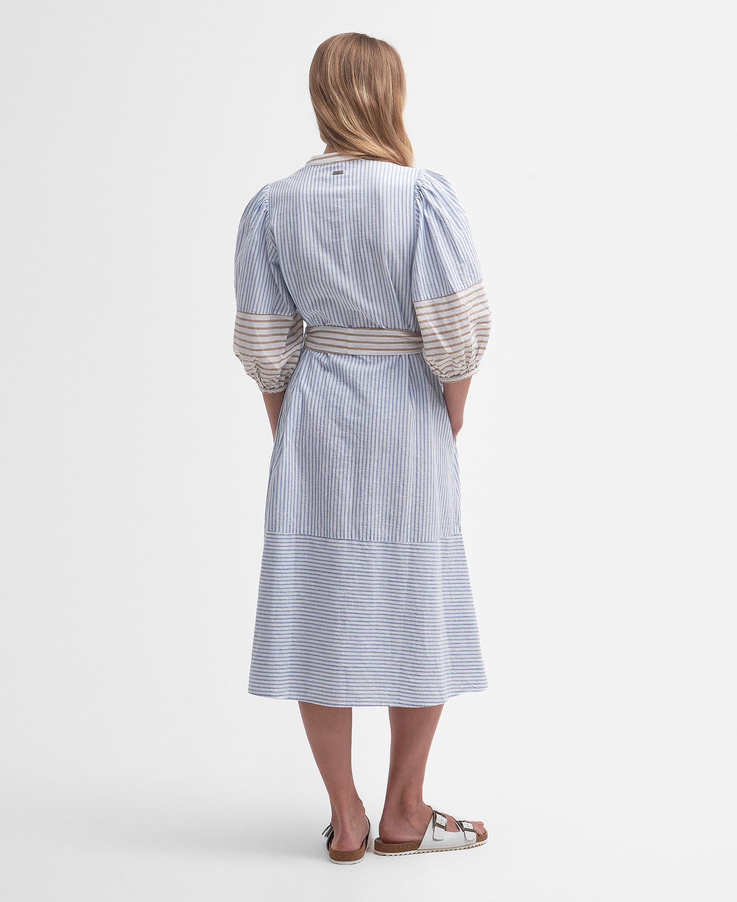 Thea Striped Shirt Dress image number 2
