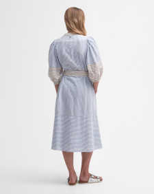 Thea Striped Shirt Dress 