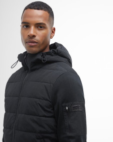 Stanley Hooded Quilted Sweatshirt Classic Black
