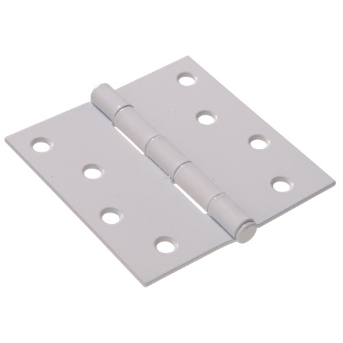 Hardware Essentials Square Corner White Door Hinges (4