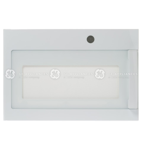 WHITE DOOR WITH FLAT GE LOGO