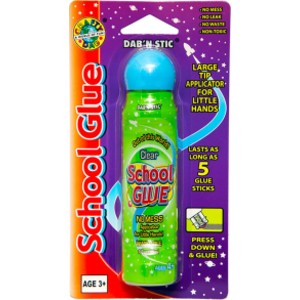 School Glue - Clear, Single Blister