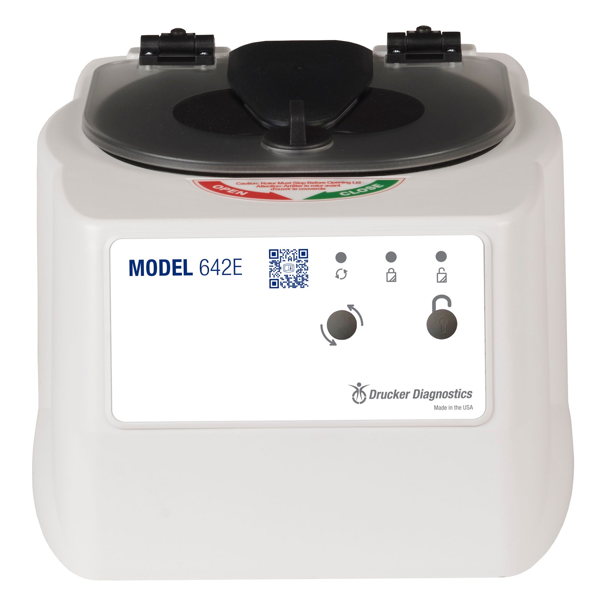 Single Speed Centrifuge 600 Series 6 Place Horizontal Rotor Fixed Speed 3,380 RPM