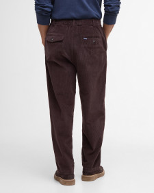 Pantaloni in velluto stretch a coste sottili dalla vestibilità comoda 