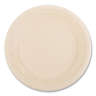 Boardwalk, Bagasse PFAS-Free Dinnerware, Plate, 9" dia, Tan