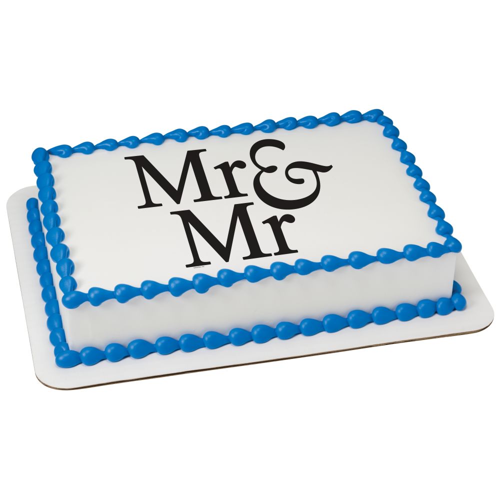 Image Cake Mr. & Mr.
