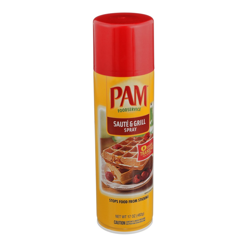 PAM® Sauté & Grill Cooking Spray 6/17 oz. Conagra Foodservice