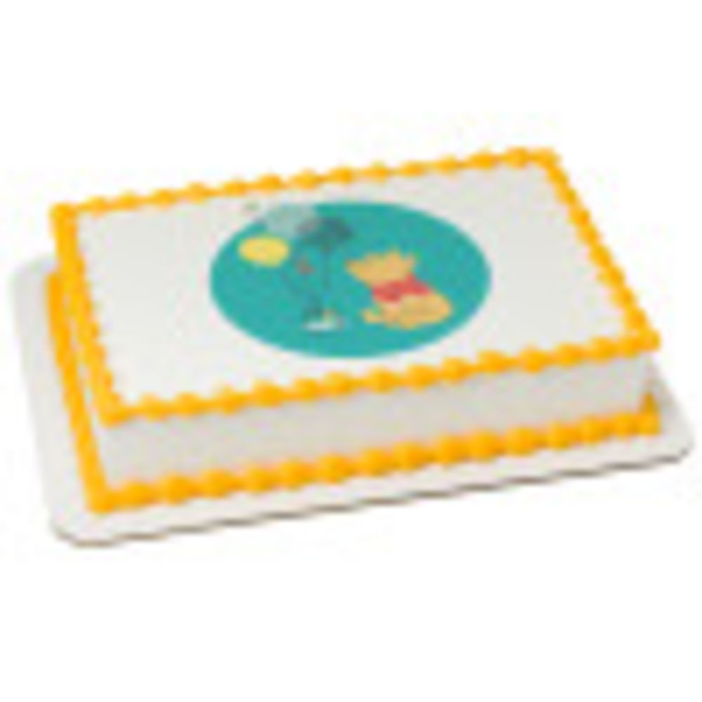 Image Cake Disney Baby Winnie the Pooh 1st Birthday