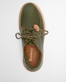 Barbour x Wildbunch Styles Southfield Moccasins Green