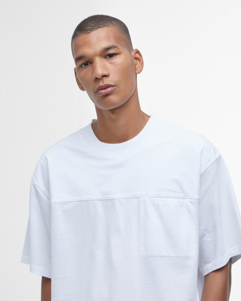 Re-Engineered Hunton Pocket T-Shirt Classic White