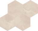 Lotus Pink 12×12 Hexagon Mosaic Polished