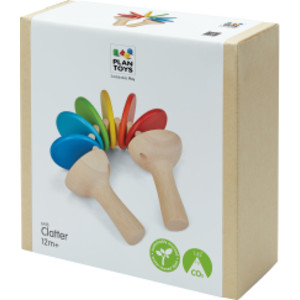 Wooden Clatter Toy Percussion Instrument