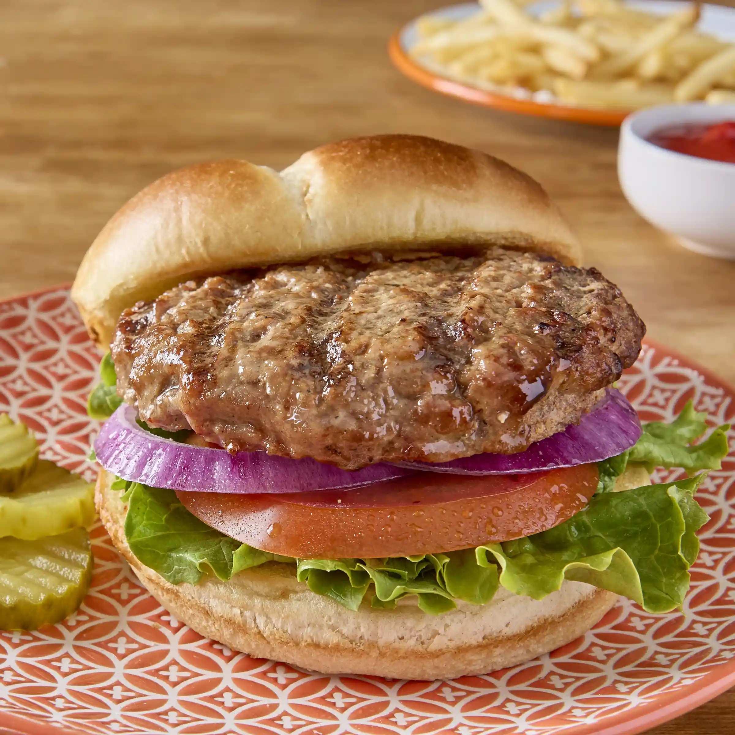 AdvancePierre™ Fully Cooked Butter Flavored Burger_image_1