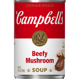 Campbell’s® Condensed Beefy Mushroom Soup, 10.5 oz Can (12 Pack)