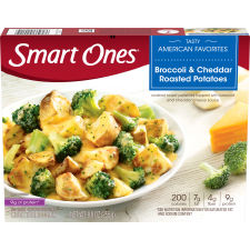 Smart Ones Broccoli & Cheddar Roasted Potatoes, 9 oz Box